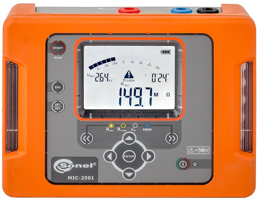 2500V DIGITAL INSULATION TESTER MIC-2501