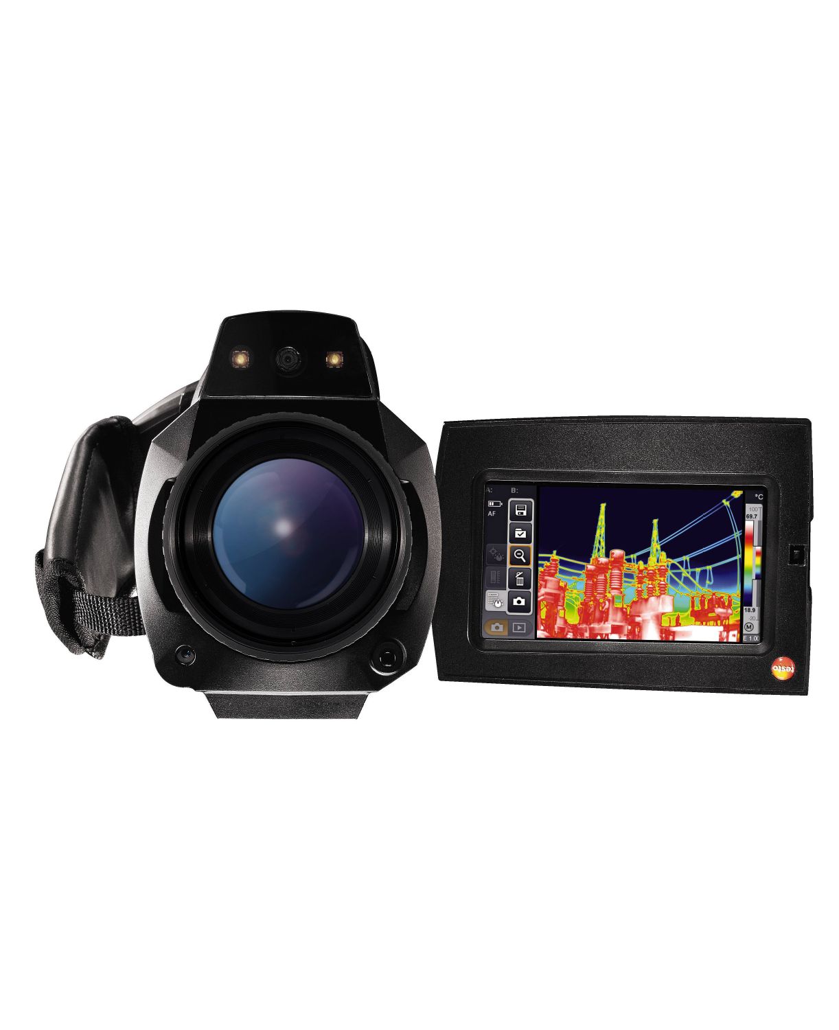 Thermal imager with three lenses Testo 890 Set Thermal imager with three lenses Testo 890 Set