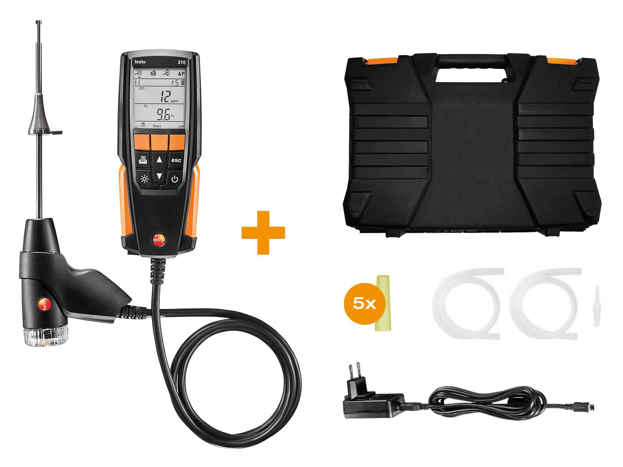 Entry-level Combustion analyzer Testo 310 